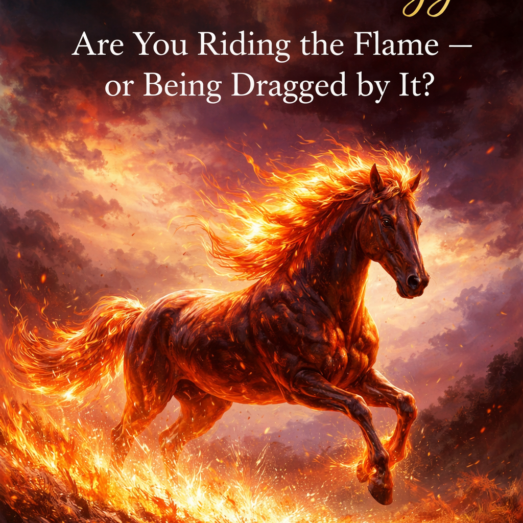 Fire Horse Energy: Are You Riding the Flame — or Being Dragged by It?