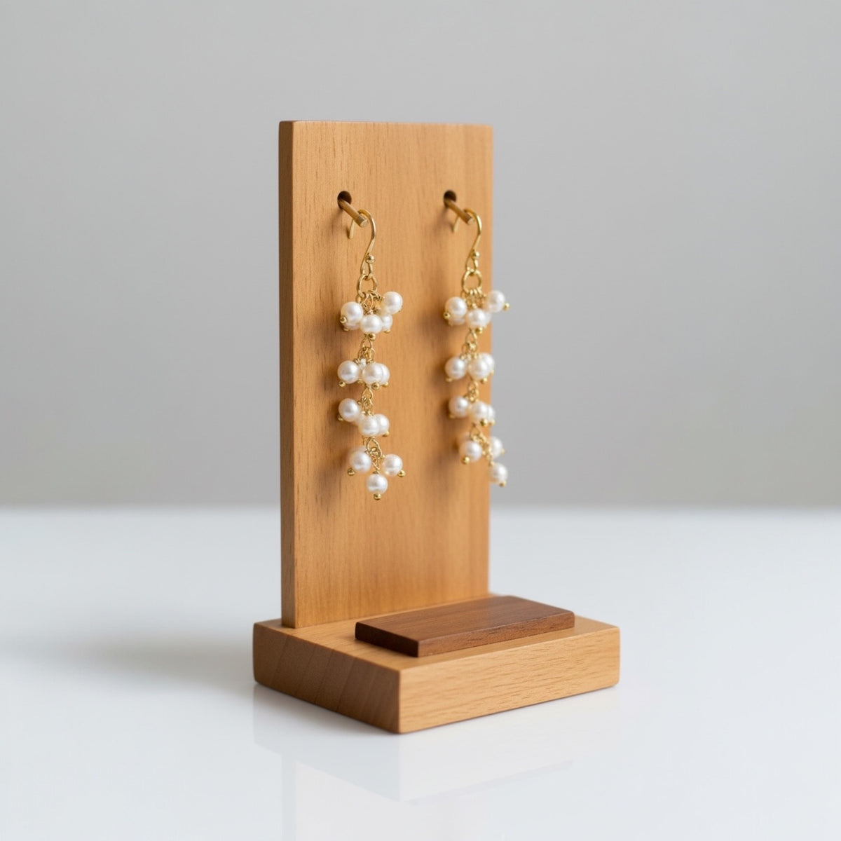 Inner Grace Freshwater Pearl Cascade Earrings