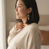 Inner Grace Freshwater Pearl Cascade Earrings