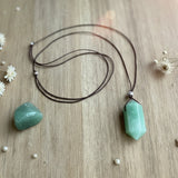 Green Aventurine Heart Opener Necklace