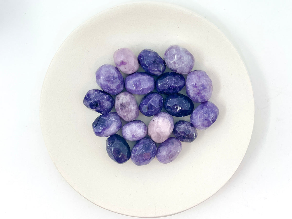 Lepidolite Guru Beads