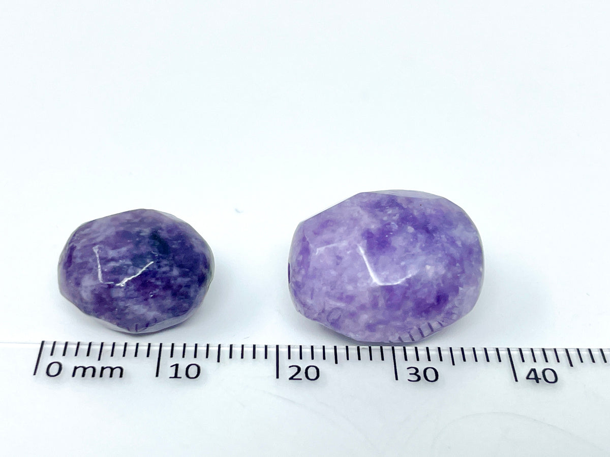 Lepidolite Guru Beads