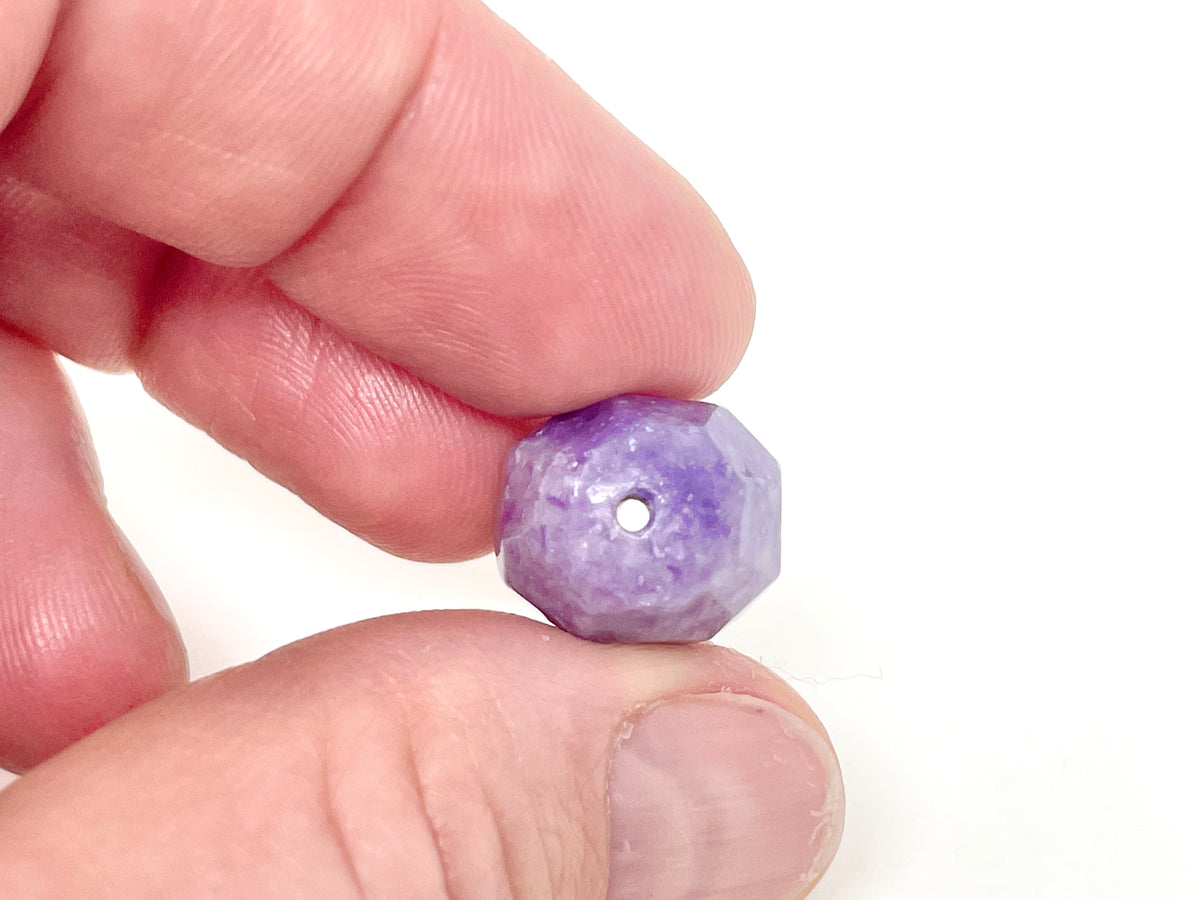 Lepidolite Guru Beads