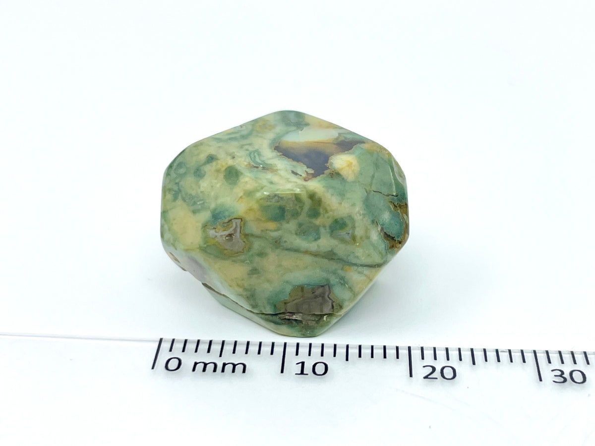 Rainforest Jasper Guru Beads