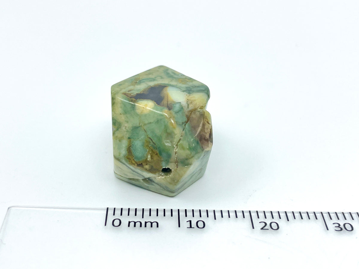 Rainforest Jasper Guru Beads